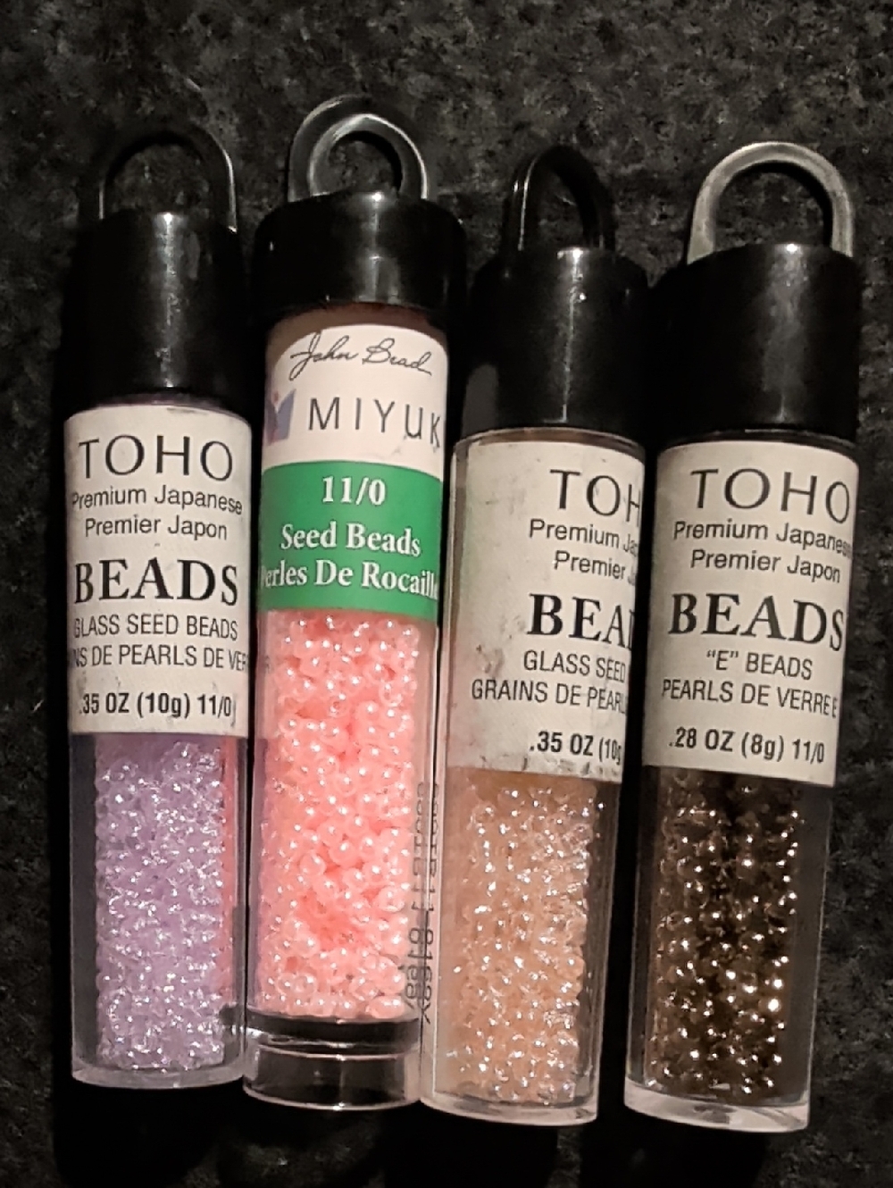 Toho & Some Miyuki Glass Seed Beads 38 Tube Lot - Picture 10 of 10